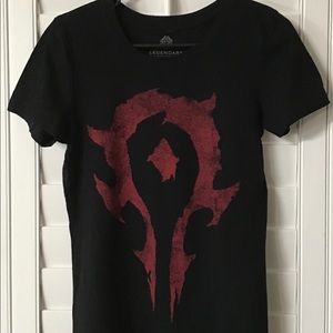 Horde Emblem Warcraft T-shirt black size L
